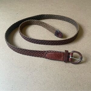 Vintage Dockers Braided Leather Belt​